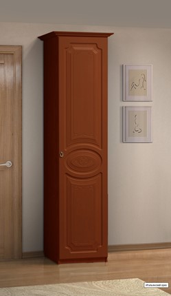 Шкаф-пенал Ивушка-5, цвет Итальянский орех в Самаре - изображение