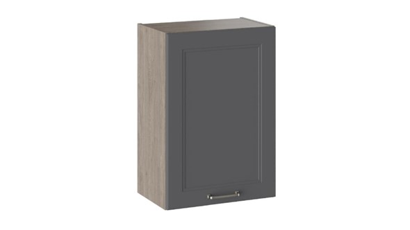 Навесной кухонный шкаф Одри В_72-50_1ДР (Серый) в Самаре - изображение