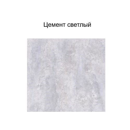 Шкаф кухонный со стеклом Модус, Ш400с/912, цемент светлый в Тольятти - изображение 2