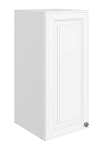 Шкаф кухонный Мишель L300 H720 (1 дв. гл.) эмаль (белый/белый) в Тольятти
