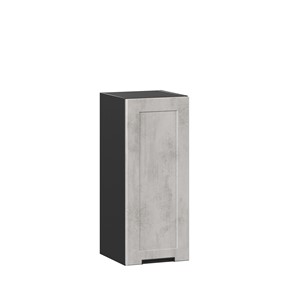 Навесной кухонный шкаф 300 Джамис ЛД 296.310.000.058, Чёрный/Белый камень в Тольятти