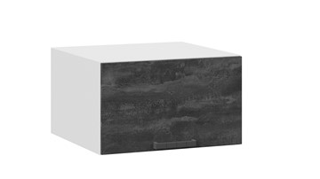 Настенный шкаф Детройт 1В6ГП (Белый/Угольный Камень) в Самаре - предосмотр