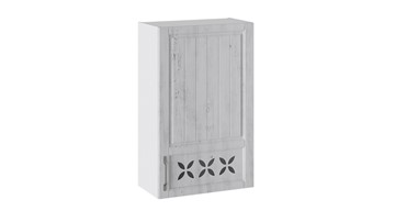 Навесной шкаф Прованс (Белый глянец/Санторини светлый) правый В_96-60_1ДРД(R) в Самаре