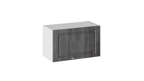 Кухонный шкаф Прованс (Белый глянец/Санторини темный) В_36-60_1ДО в Тольятти - изображение