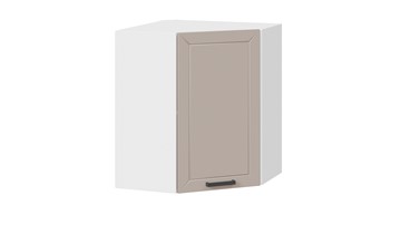 Кухонный угловой шкаф Лорас 1В6У (Белый/Холст латте) в Самаре