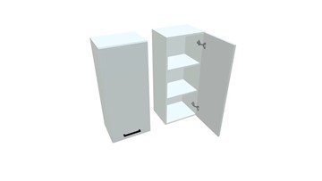 Кухонный шкаф В9 40, Белое гладкое Ламарти/Белый в Сызрани
