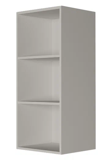 Кухонный шкаф В9 45, Сатин/Белый в Самаре - изображение 1