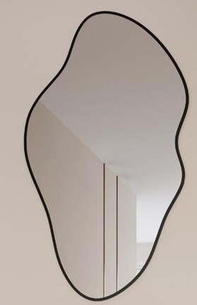 Зеркало Абстракция с кантом в Самаре - изображение