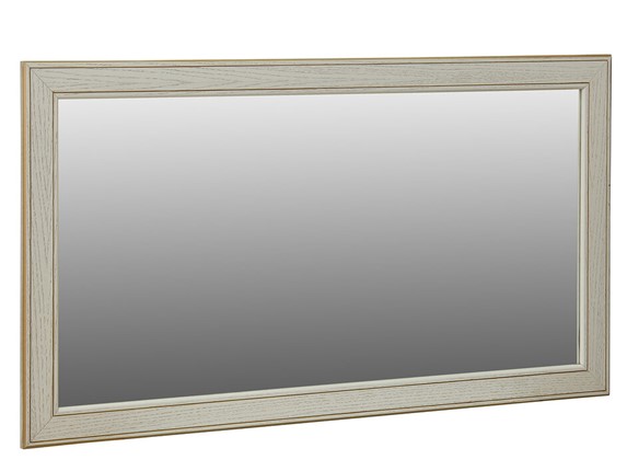 Зеркало настенное Васко В 61Н (Белый ясень/Золото) в Самаре - изображение