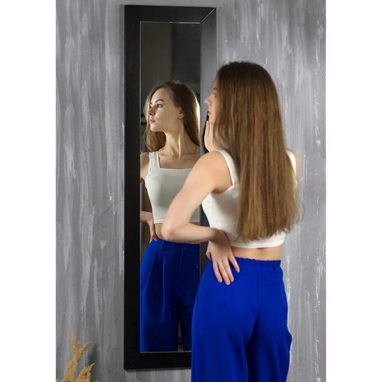 Зеркало настенное BeautyStyle 9 (черный) в Самаре - изображение 4