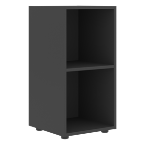 Низкий шкаф колонна FORTA Черный Графит FLC 40 (399х404х801) в Тольятти - предосмотр