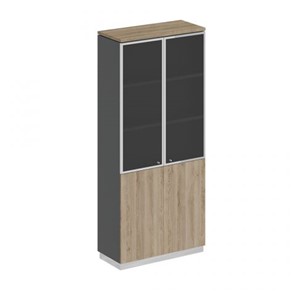 Шкаф для документов двери стекло Speech Cube (90x40x203.4) СИ 308 ДС АР ДС/ХР в Самаре