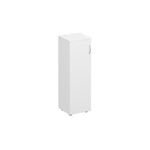 Шкаф для документов средний узкий закрытый Комфорт КФ, белый премиум (40x38x123) К.359 БП в Самаре