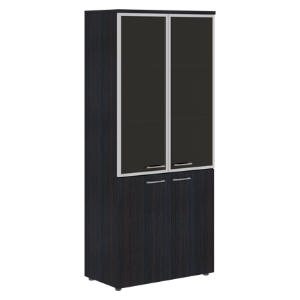 Шкаф с глухими низкими дверьми и топом XTEN Дуб Юкон XHC 85.7  (850х410х1930) в Тольятти - изображение