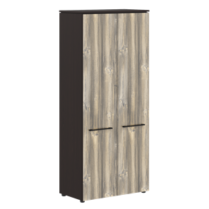 Шкаф с глухими дверьми MORRIS Дуб Базель/Венге Магия MHC 85.1 854х423х1956 в Тольятти