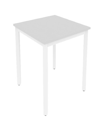 Стол на металлокаркасе С.СП-1.1 Серый/Белый в Самаре - изображение