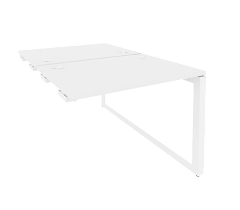 Приставной стол к тумбе O.MO-D.SPR-0.8 Белый/Белый бриллиант в Самаре - изображение