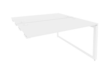 Стол приставной к тумбе O.MO-D.SPR-3.7 Белый/Белый бриллиант в Самаре