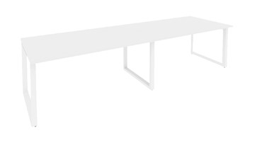 Переговорный стол O.MO-PRG-2.4 Белый/Белый бриллиант в Самаре