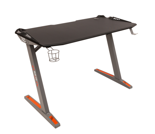 Компьютерный стол SKILL CTG-003, (1200х600х750), Черный/ Серый в Самаре - изображение