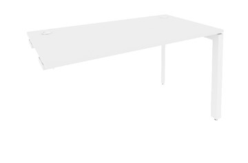Приставной стол к тумбе O.MP-SPR-3.7 Белый/Белый бриллиант в Тольятти