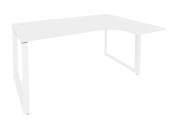 Угловой стол O.MO-SA-4R Белый/Белый бриллиант в Самаре