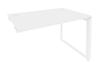 Стол приставной к тумбе O.MO-SPR-4.7 Белый/Белый бриллиант в Самаре