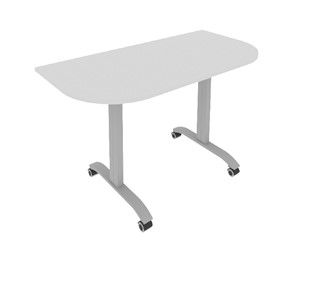 Мобильный складной стол СМ-4.1, Серый в Самаре