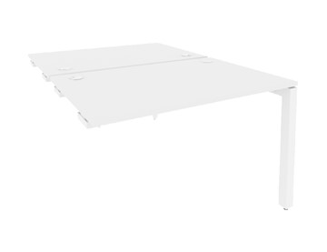 Приставной стол к тумбе O.MP-D.SPR-2.8 Белый/Белый бриллиант в Самаре
