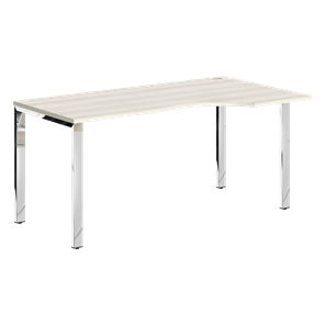 Письменный стол для персонала правый XTEN GLOSS Сосна Эдмонд XGCET 169.1  (R) (1600х900х750) в Самаре