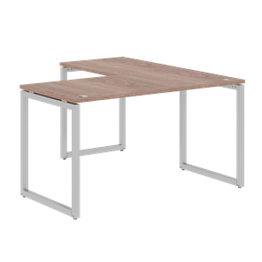 Письменный стол угловой левый XTEN-Q Дуб-сонома- серебро XQCT 1415 (L) (1400х1500х750) в Тольятти