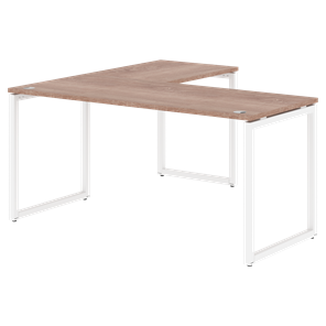 Письменный стол угловой правый XTEN-Q Дуб-сонома-белый XQCT 1615 (R) (1600х1500х750) в Самаре