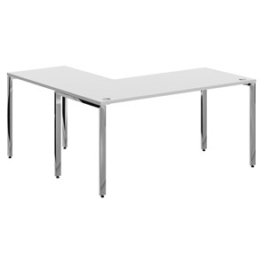 Письменный угловой  стол для персонала правый XTEN GLOSS  Белый XGCT 1615.1 (R) (1600х1500х750) в Сызрани