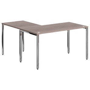 Письменный угловой  стол для персонала правый XTEN GLOSS Дуб Сонома  XGCT 1415.1 (R) (1400х1500х750) в Самаре