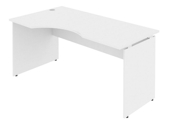 Письменный стол Л.СА-1Л 1580х900х755 мм. Белый в Самаре - изображение