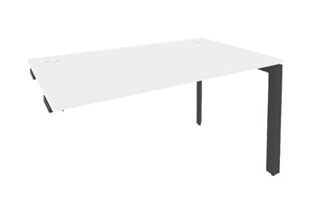 Приставной стол к тумбе O.MP-SPR-3.8 Антрацит/Белый бриллиант в Тольятти