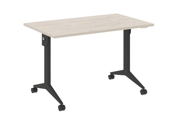 Складной мобильный стол X.M-2.7, Металл антрацит/Денвер светлый в Самаре - изображение
