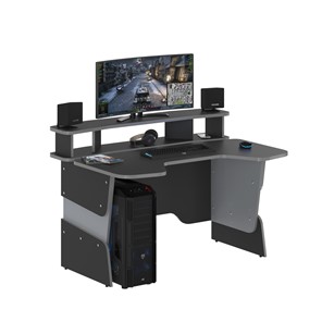 Компьютерный стол SKILLL STG 1390,  Антрацит/ Металлик в Самаре - предосмотр