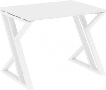 Письменный стол Loft VR.L-SRZ-2.7, Белый Бриллиант/Белый металл в Самаре