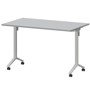 Мобильный стол Моби МБ22-120.70 (Серый/Белый) в Самаре