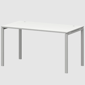 Письменный стол Смарт СMС-П-12.73 П25 (Белый/Белый) в Самаре