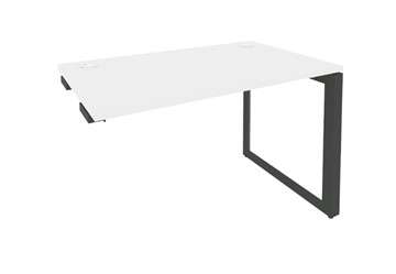 Стол-приставка к тумбе O.MO-SPR-2.8 Антрацит/Белый бриллиант в Самаре