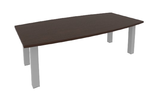 Стол для переговорки KPRG-2 Серый/Венге в Самаре - изображение
