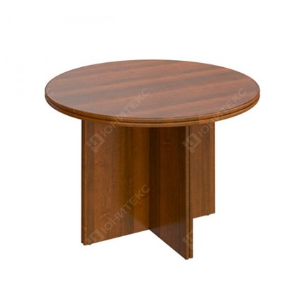 Конференц-стол переговорный Мастер, темный орех (113х113х75) МТ 189 в Самаре - изображение
