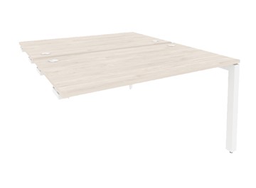 Приставной стол к тумбе O.MP-D.SPR-3.8 Белый/Денвер светлый в Самаре