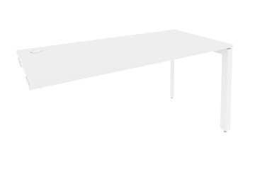 Стол приставной O.MP-SPR-4.7 Белый/Белый бриллиант в Самаре