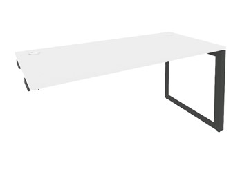 Стол приставной O.MO-SPR-4.8 Антрацит/Белый бриллиант в Самаре