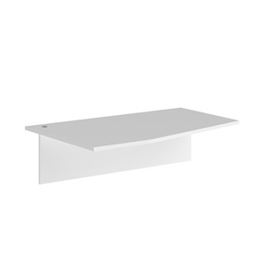 Дополнительный стол левый XTEN Белый  XCT 149-1 (L) (1400х900х25) в Самаре