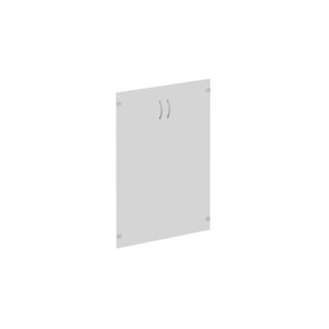 Двери стеклянные средние прозрачные Комфорт 40x0.4x116 (2шт.) К 604 в Самаре