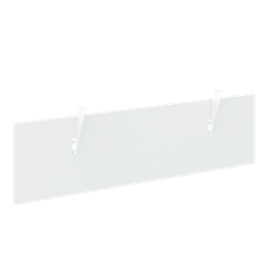 Фронтальная подвесная панель FORTA Белый-Белый-Бук FDST 1540 (1580х18х404) в Тольятти